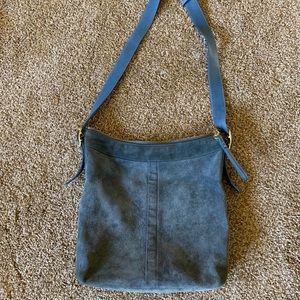 OFFER Suede Leather Coach Crossbody Bag